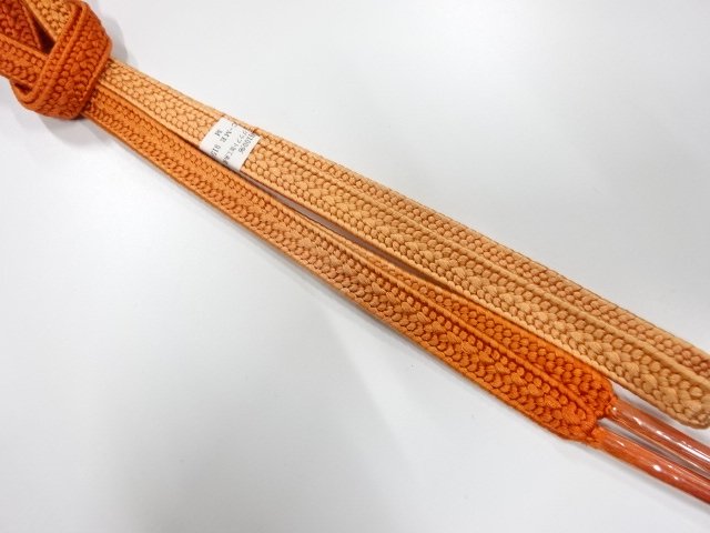 未使用品　正絹　手組帯締め